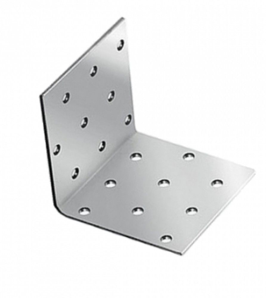 KUR-50*60 Крепежный уголок равносторонний 50*50*60*2,0мм