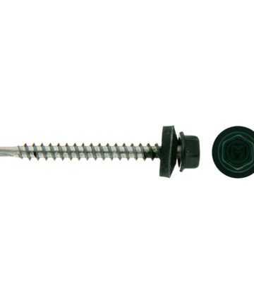 САМОРЕЗ КРОВЕЛЬНЫЙ С ПРОКЛАДКОЙ  EPDM 4,8*50 RAL 6005