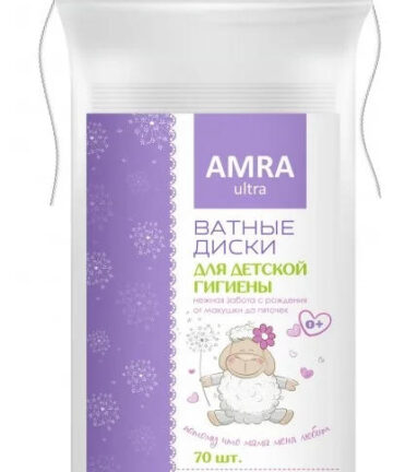Ватные диски для детей "PREMIAL" круглые 70шт