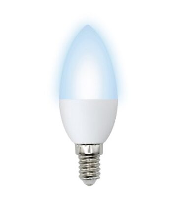 LED-C37-11W/NW/E14/FR/NR Лампа светод. Форма "свеча", матовая. Серия Norma. Белый свет