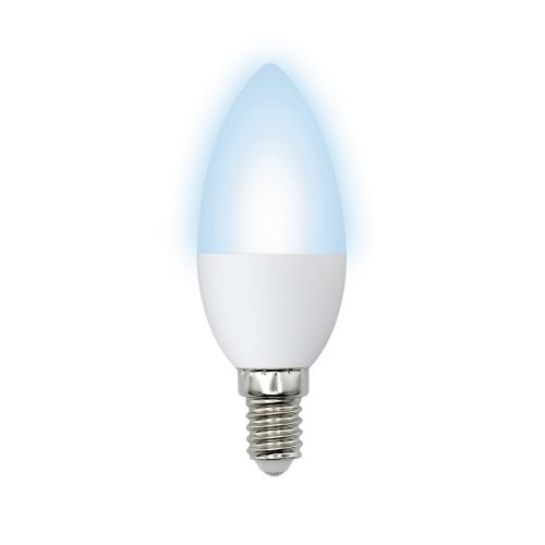 LED-C37-11W/NW/E14/FR/NR Лампа светод. Форма "свеча", матовая. Серия Norma. Белый свет