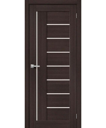 Дверь ЭКО Браво-29 Wenge Melinga Magic Fog 200*80