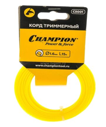 КОРД.ТРИМ. CHAMPION Round  1,6 мм*15 м С5001