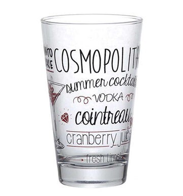 Стакан "Саммер Коктейлс" 395мл (р.29123) cosmopolitan без.упак.42877СЛ