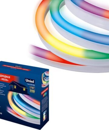 ULS-N22 5M/RGB/1.5M IP67 RRP50C01 Комплект светодиод.лента 5м,сетевой шнур 1,5м с контроллером UNIEL
