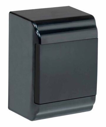 Корпус модульный  ЩРН-П-4  навесной пластик IP41 ИЭК МКР13-N01-04-41-K02 PRIME черн.