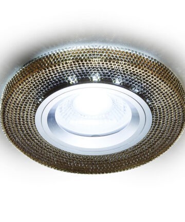 S290 BK хром/агат/MR16+3W(LED WHITE) S290 ВК