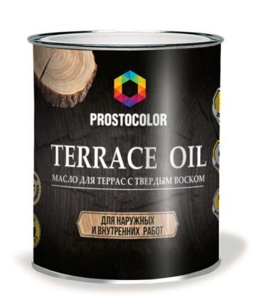 Масло для террас PROSTOCOLOR (бруно) 0,75л