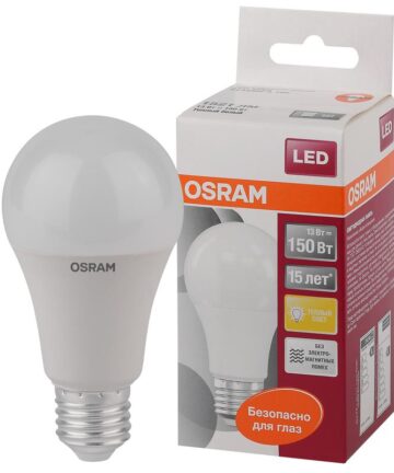 Лампа светодиодная LED Star Classic A 150 13W/827 13Вт грушевидная матовая 2700К тепл. бел. E27 1521