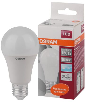 Лампа светодиодная LED Star Classic A 150 13W/840 13Вт грушевидная матовая 4000К нейтр. бел. E27 152