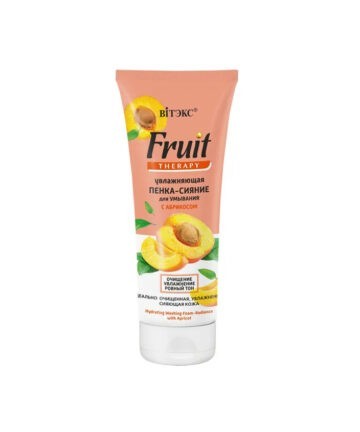 Пенка для умывания увлажняющая, с абрикосом FRUIT THERAPY 200мл