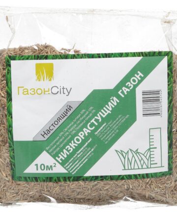 Газон "Настоящий" низкорастущий 300гр ГазонCity