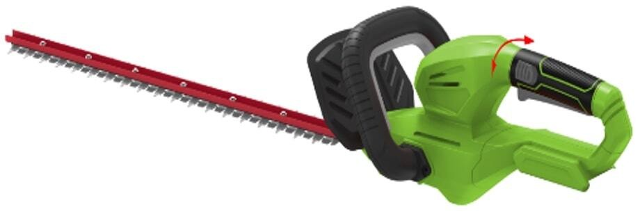 Кусторез аккумуляторный 24V, 56см, без АКБ и ЗУ GREENWORKS