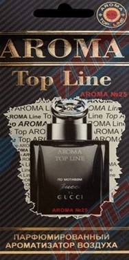 Ароматизатор "AROMA TOP LINE" бумажный №25 "Cucci by Gucci"