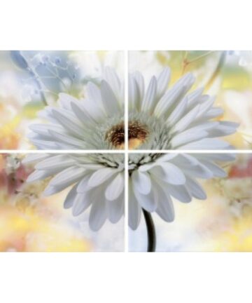 ПЛИТКА ПАННО ALBA Gerbera 4 элемен. 40х60