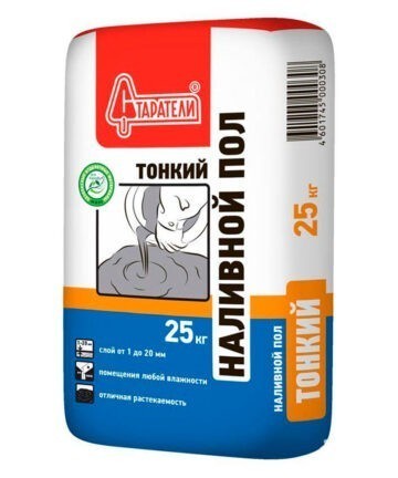 Пол наливной "Старатели" Тонкий (1-30мм.), 25 кг