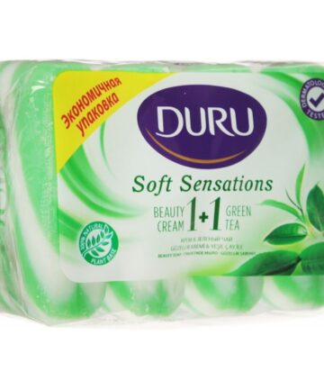Мыло туалетное "DURU" 4*80гр в ассортименте