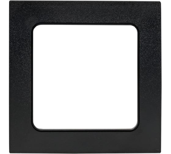 Рамка 1-м Стокгольм металл черный PROxima EKF EZM-G-302-10