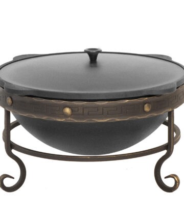 Подставка под казан Везувий 12л. кованная