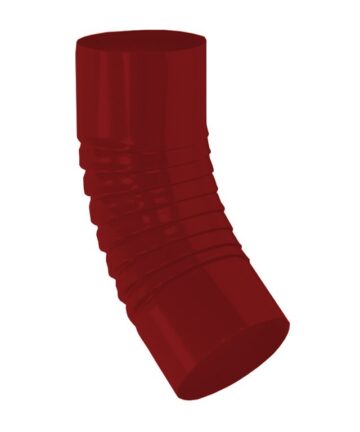 Колено штамп-е сливное 100 оц 0,50 RAL 3005