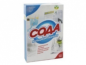 Сода кальцинированная 600гр эконом (Флора)