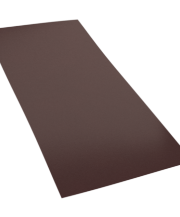 Гладкий лист ( КОРИЧНЕВЫЙ ) 1250*2500