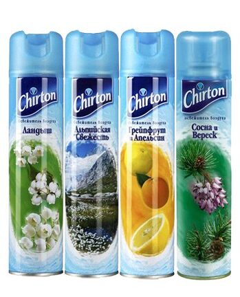 Освежитель воздуха CHIRTON 300мл в ассортименте