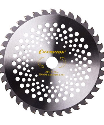 Нож с зубцами из твердого сплава Speed 36/230/25.4 (SRM-2305SI. SRM-2655SI) CHAMPION C5172