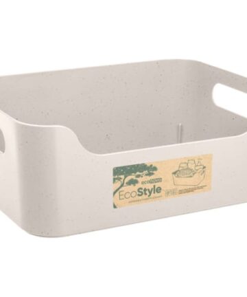 Корзина 4,6л "Scandi" универсальная, 270*190*105мм, бежевый флэк ЭКОНОВА 434200835