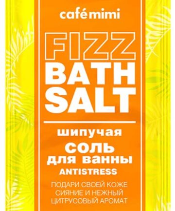 Соль шипучая для ванны "Antistress" CAFE MIMI 100гр