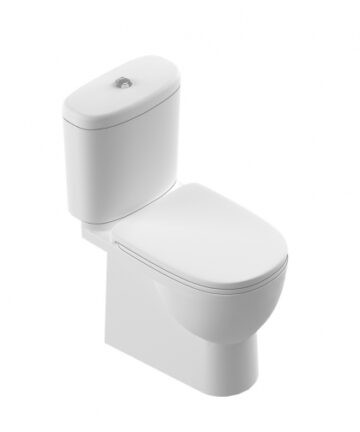 Унитаз-компакт SANITA LUXE "Classic" (косой. вып.+стульчак микролифт)