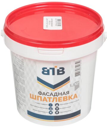 Шпатлевка ВТВ акриловая фасадная 1,5 кг
