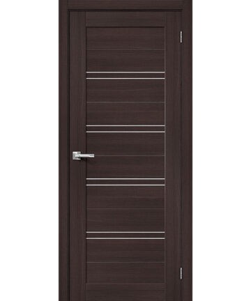 Дверь ЭКО Браво-28 Wenge Melinga Magic Fog 200*80