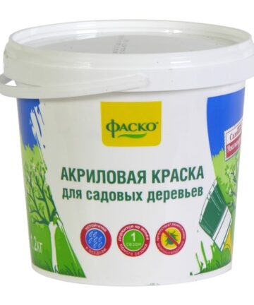 Краска д/садовых деревьев ФАСКО в ведре 1,2кг