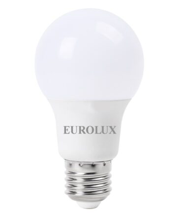 Лампа светодиодная LL-E-A60-15W-230-2,7K-E27 (груша, 15Вт, тепл., Е27) Eurolux 76/2/19