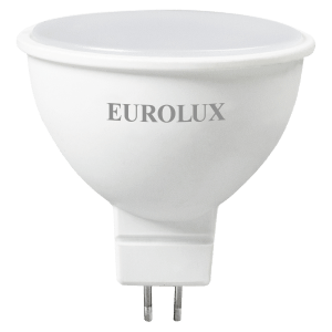 Лампа светодиодная LL-E-MR16-7W-230-4K-GU5.3 (рефлектор, 7Вт, нейтр., GU5.3) Eurolux 76/2/24
