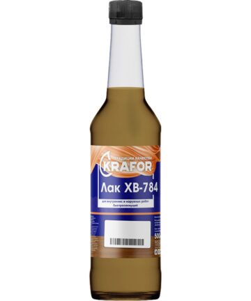 ЛАК ХВ-784 КЛЕН 0,5 Л (12) "KRAFOR"