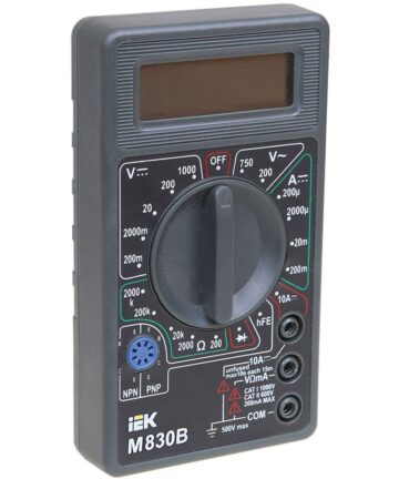 Мультиметр цифровой Universal M830B ИЭК TMD-2B-830
