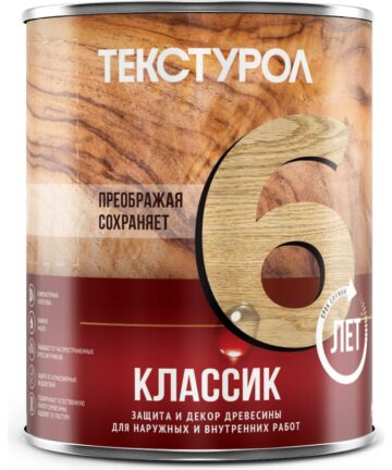 ТЕКСТУРОЛ классик деревозащитное средство ТИК 1 л Л-С