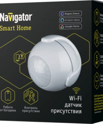 Датчик присутствия умный NSH-SNR-M01-WiFi Smart Home Navigator 14551