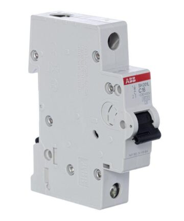 Выключатель автоматический модульный 1п C 16А 4,5кА SH201L ABB 2CDS241001R0164