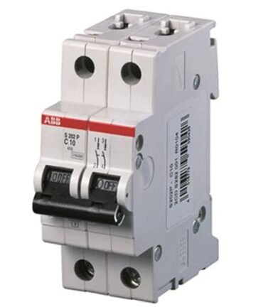 Выключатель автоматический модульный 2п C 10А 4,5кА SH202L ABB 2CDS242001R0104