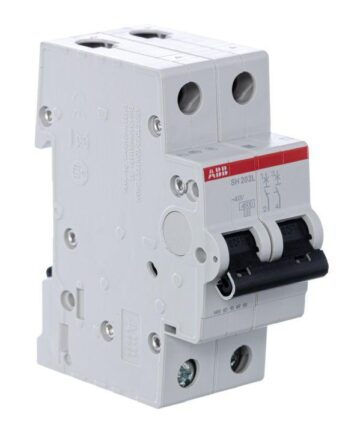 Выключатель автоматический модульный 2п C 25А 4,5кА SH202L ABB 2CDS242001R0254