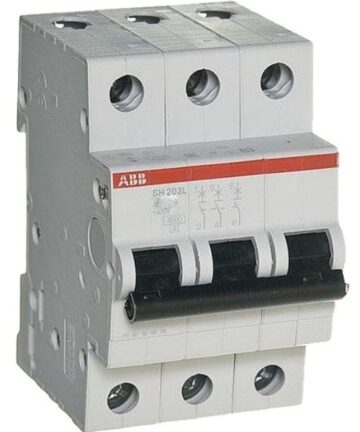 Выключатель автоматический модульный 3п C 25А  4.5кА SH203L ABB 2CDS243001R0254