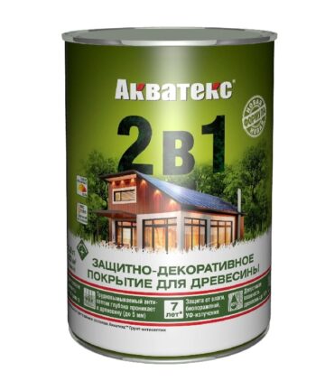 АКВАТЕКС 2 В 1 ВЕНГЕ  0,8 Л (6) "РОГНЕДА"