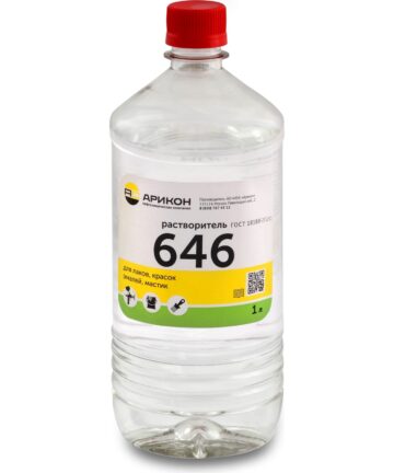 Растворитель 646 1л ПЭТ ГОСТ НХП