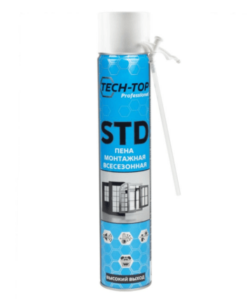 ПЕНА МОНТАЖНАЯ "ТЕCH-ТОP STD" 740 МЛ ВСЕСЕЗОННАЯ (12)