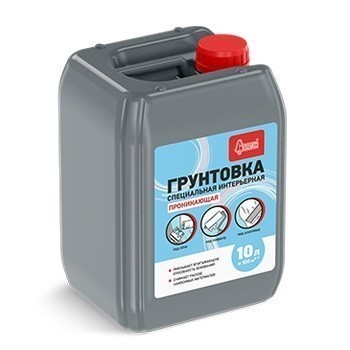 Грунтовка СПЕЦИАЛЬНАЯ ИНТЕРЬЕРНАЯ 10 л ТМ Старатели