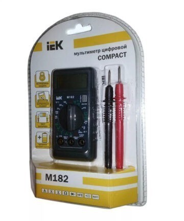 Мультиметр цифровой "COMPACT M182" IEK