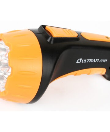 Ultraflash LED 3807 (фонарь аккум. черн.) 9216